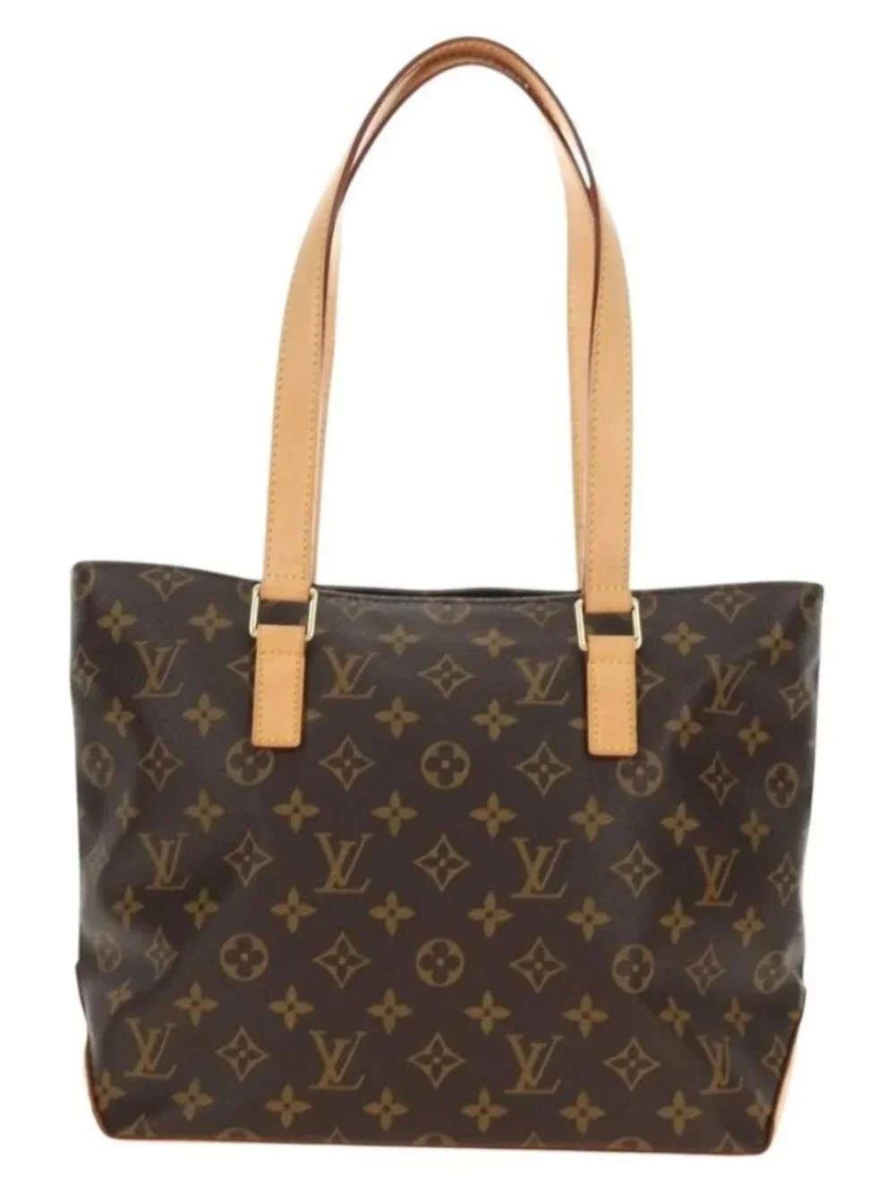 LOUIS VUITTON Monogram Cabas Piano Tote Bag M51148 LV Auth 187216SAM